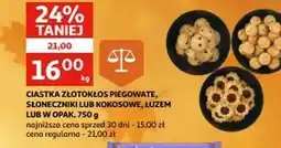 Auchan Ciastka kokosowe Złotokłos oferta