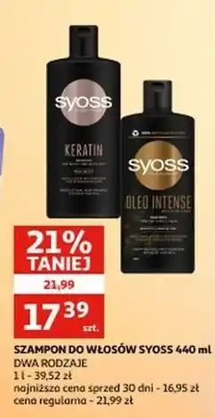 Auchan Szampon do włosów Syoss Oleo Intense oferta