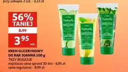 Auchan Krem glicerynowy do rąk 3w1 oliwka Joanna Naturia oferta