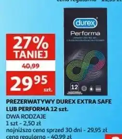 Auchan Prezerwatywy Durex Performa oferta
