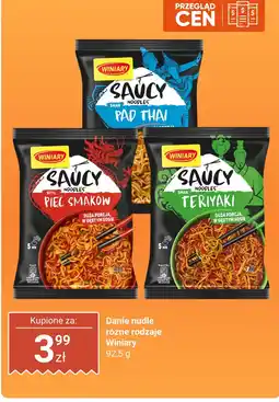 Dino Makaron Saucy Noodles różne rodzaje Winiary oferta