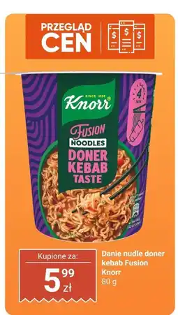 Dino Danie Fusion Noodles doner kebab Knorr oferta
