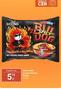 Dino Danie nudle 2x spicy Buldog Goong oferta