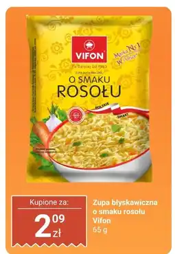 Dino Zupa błyskawiczna o smaku rosołu Vifon oferta