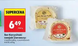 Biedronka Ser Koryciński swojski z kozieradką Zarzeccy oferta