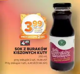 Stokrotka Market Sok z buraków kiszonych Kuty oferta