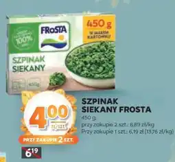 Stokrotka Market Szpinak siekany FROSTA oferta