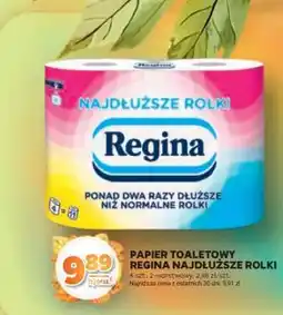 Stokrotka Market Papier toaletowy REGINA NAJDŁUŻSZE ROLKI oferta