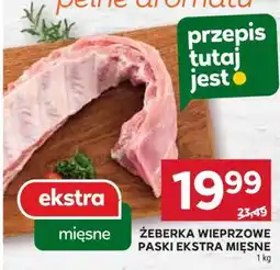 Stokrotka Market Żeberka wieprzowe paski ekstra mięsne oferta