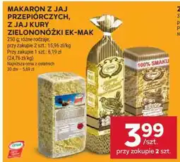 Stokrotka Market Makaron z jaj przepiórczych, z jaj kury zielononóżki EK-MAK oferta