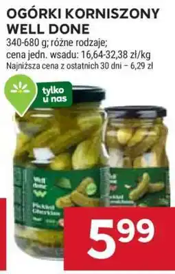 Stokrotka Market OGÓRKI KORNISZONY WELL DONE oferta