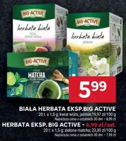 Stokrotka Market BIAŁA HERBATA EKSP. BIG ACTIVE oferta