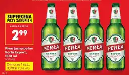 Biedronka Piwo jasne pełne Perła Export, 500 ml oferta