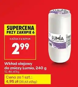 Biedronka Wkład olejowy do zniczy Lumia 240 g oferta