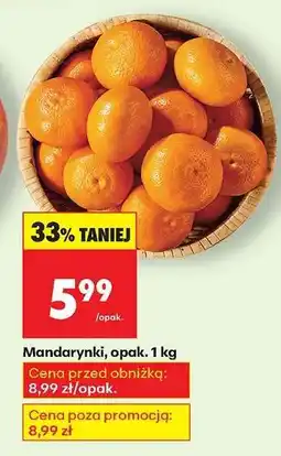 Biedronka Mandarynki Opak. 1 kg oferta