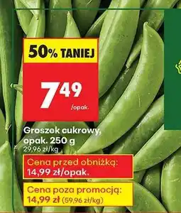Biedronka Groszek cukrowy, opak. 250 g oferta