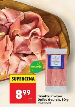 Biedronka Szynka Savoyer Delice Gaulois, 80 g oferta