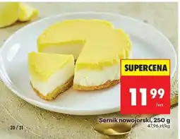 Biedronka Sernik nowojorski, 250 g oferta