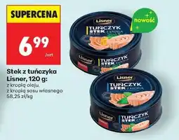 Biedronka Stek z tuńczyka Lisner, 120 g oferta