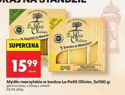 Biedronka Mydło marsylskie w kostce Le Petit Olivier, 3x100 g oferta