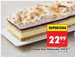 Biedronka Ciasto Pani Walewska, 500 g oferta
