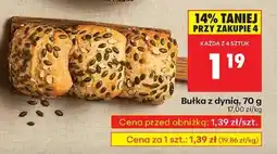 Biedronka Bułka z dynią, 70 g oferta