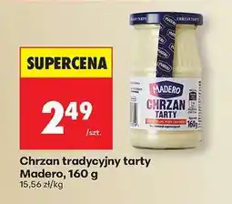 Biedronka Chrzan tradycyjny tarty Madero, 160 g oferta