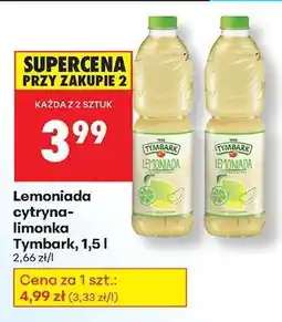 Biedronka Lemoniada cytryna-limonka Tymbark, 1,5 l oferta