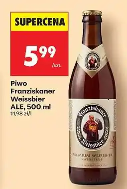 Biedronka Piwo Franziskaner Weissbier ALE, 500 ml oferta