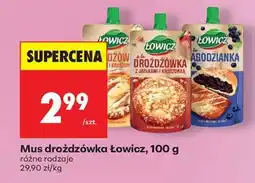 Biedronka Mus drożdżówka Łowicz, 100 g oferta