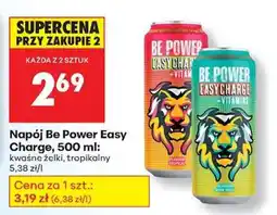 Biedronka Napój Be Power Easy Charge, 500 ml oferta