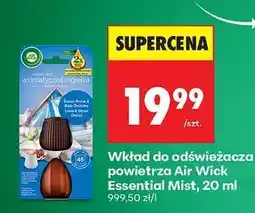 Biedronka Wkład do odświeżacza powietrza Air Wick Essential Mist, 20 ml oferta
