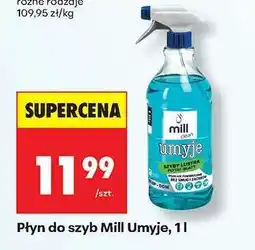 Biedronka Płyn do szyb Mill Umyje, 1 l oferta