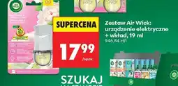 Biedronka Zestaw Air Wick: urządzenie elektryczne + wkład, 19 ml oferta