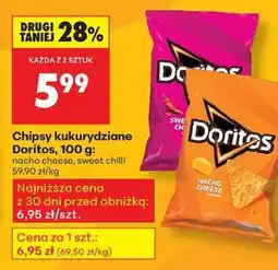 Biedronka Chipsy kukurydziane Doritos, 100 g oferta