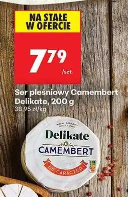 Biedronka Ser pleśniowy Camembert Delikate, 200 g oferta