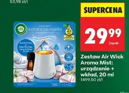 Biedronka Zestaw Air Wick Aroma Mist: urządzenie + wkład, 20 ml oferta
