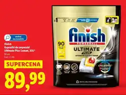 Lidl Finish Kapsułki do zmywarki Ultimate Plus Lemon, XXL oferta
