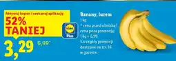 Lidl Banany luzem oferta