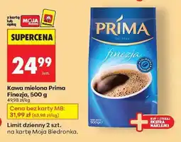 Biedronka Kawa mielona PRIMA FINEZJA 500 g oferta