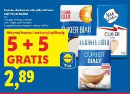 Lidl Kuchnia Lidl/Kuchnia Lidla.pl/Polski Cukier Cukier biały kryształ oferta