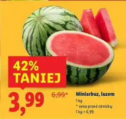 Lidl Miniarbuz, luzem oferta