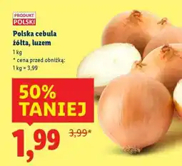 Lidl Polska cebula żółta luzem oferta
