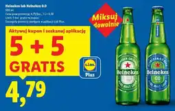 Lidl Heineken lub Heineken, 0.0% oferta