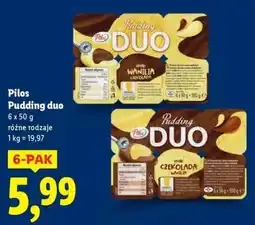 Lidl Pilos Pudding duo oferta