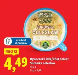 Lidl Ryneczek Lidla/ Chef Select Surówka coleslaw oferta