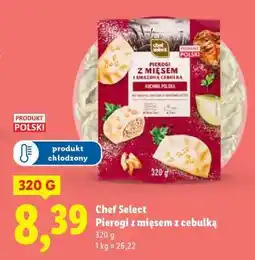 Lidl CHEF SELECT Pierogi z mięsem z cebulką oferta