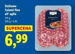 Lidl Italiamo Salami fino all’aglio oferta