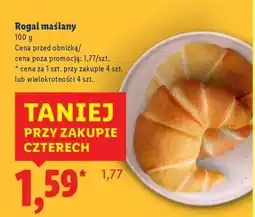 Lidl Rogal maślany oferta