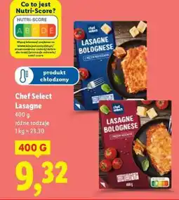 Lidl CHEF SELECT Lasagne oferta